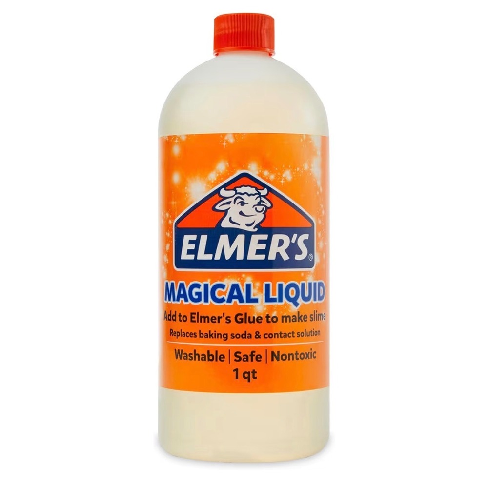 Elmer's Magical Liquid Slime Activator 1 Quart 32oz Washable Nontoxic Slime